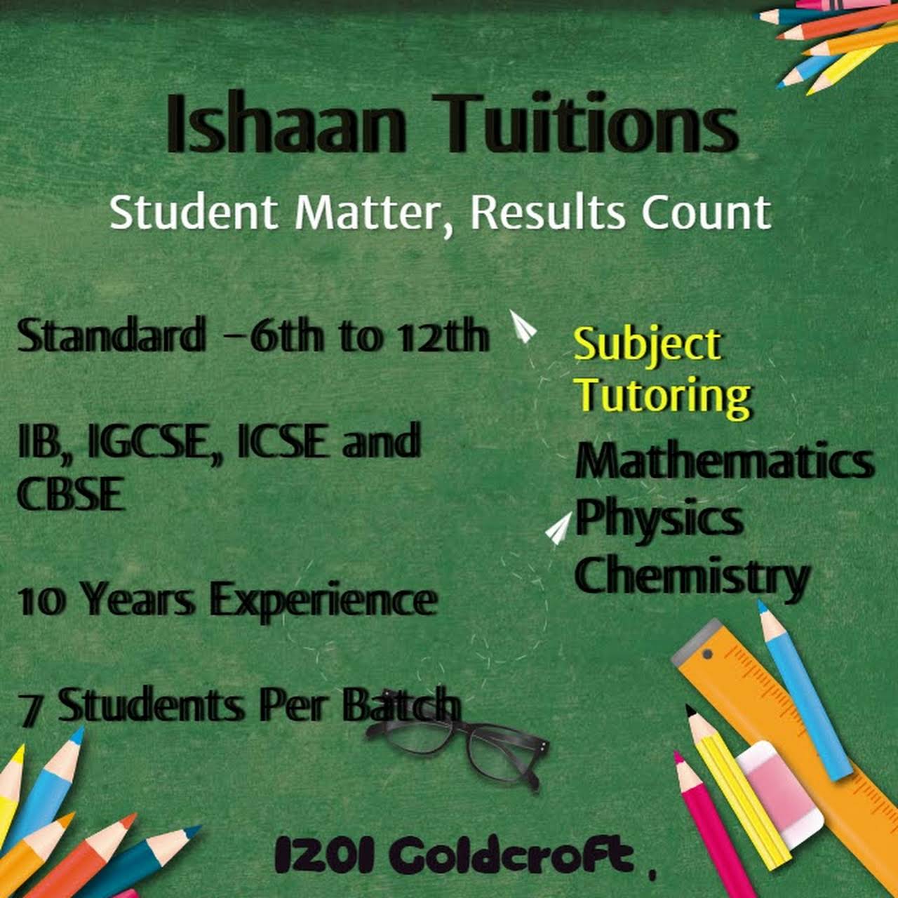 Ishaan Tuitions  Hiranandani Estate Thane West